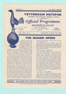 1956/57 FOOTBALL COMBINATION : TOTTENHAM HOTSPUR v SOUTHAMPTON RESERVES for sale on Ebay