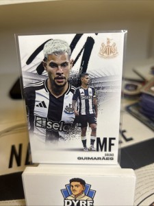 Bruno Guimaraes 2/10 Futera Newcastle Team Set  for sale on Ebay