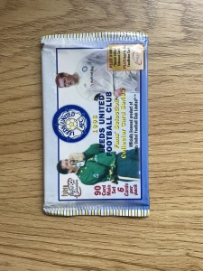 1998 Futera Football Trade Cards Unopened Pack Premier League Leeds United LUFC for sale on Ebay