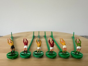 Subbuteo Heavyweight Goalkeepers - Small Job Lot for sale on Ebay