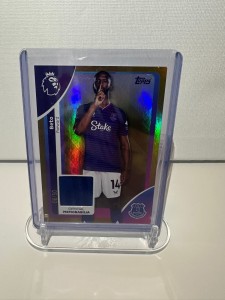 Beto Everton Match Worn Patch /50 Topps Premier League 2025/26 Card Mint for sale on Ebay