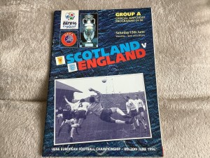 Euro 96. England V Scotland. 15th June. for sale on Ebay