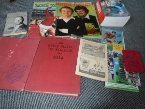 COLLECTION OF FOOTBALL MEMORABILIA INC MEXICO 70 SOCCER STICKER ALBUM (POOR) for sale on Ebay