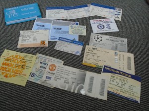 15 CHELSEA TICKETS ALL LISTED +1998-9 SEASON TICKET ( AWAY TICKET SECTION USED ) for sale on Ebay