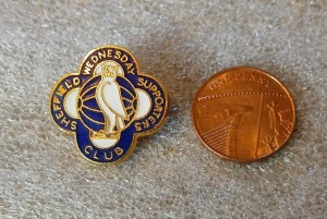 Vintage Sheffield Wednesday Supporters Club Pin Badge for sale on Ebay