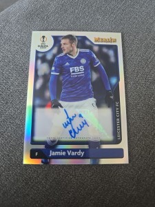 Jamie Vardy Leicester City Auto Merlin Chrome for sale on Ebay