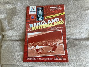 Euro 96. England V Switzerland. 8th June. for sale on Ebay
