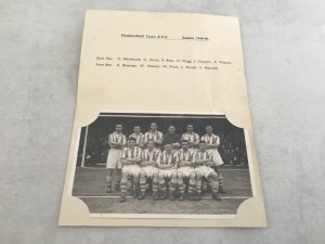 Huddersfield Town Original Team Photo - 1945/46 Football League North for sale on Ebay