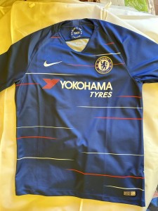 Chelsea FC Nike 2017/2018 Men’s Blue Home Shirt Jersey - Size Medium for sale on Ebay