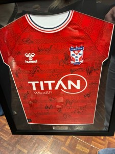Signed 2025/26 York City Football Shirt [NO RESERVE] for sale on Ebay