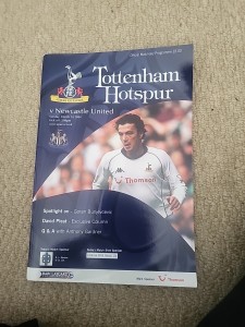 2003/04 Tottenham Hotspur v Newcastle United 14th March 2004 with Ticket for sale on Ebay