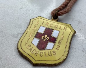 1962 Lincoln County Club Race Course Annual Members Enamel Badge.Super Condition for sale on Ebay