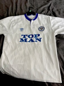 Leeds United Vintage Top Man Shirt Champions 1990/1991 Size XL for sale on Ebay