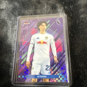Topps Premier League Finest 2026 - Ao Tanaka 32/75 Leeds - Rare for sale on Ebay