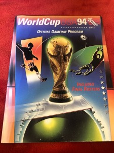 World Cup 1994 Official Gameday Program (rare US Edition) for sale on Ebay