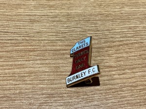 BURNLEY BADGE for sale on Ebay