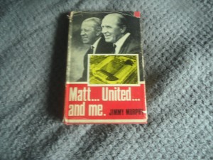 manchester united book matt united and me 1st edition 1968 (rare book) for sale on Ebay