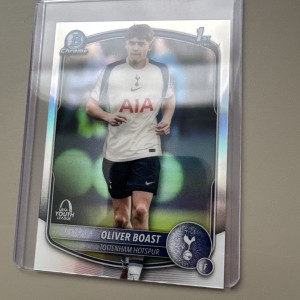 Oliver Boast Topps Tottenham Hotspur 1st Bowman UEFA Youth League for sale on Ebay