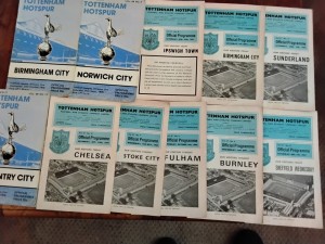A large amount of vintage Football programs official handbooks ticket stubs. for sale on Ebay