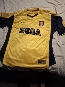 Authentic Arsenal 1999-01 Nike Away Shirt Original - Suker #9 for sale on Ebay