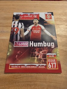 GUNFLASH- VOL. 74 ISSUE 617 DEC/ JAN 2023- ARSENAL FANZINE for sale on Ebay