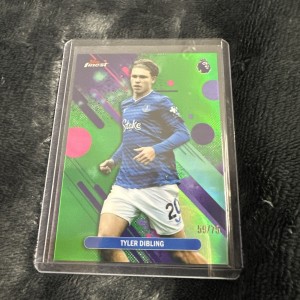 Topps Premier League Finest 2026 - Tyler Dibling Numbered 59/75 Everton  for sale on Ebay