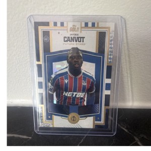 Topps Gold Jaydee Canvot Rookie Crystal Palace FC Premier League Football for sale on Ebay