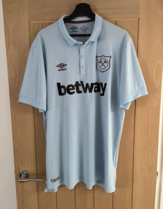 West Ham Shirt Men’s XXL Third Kit for sale on Ebay