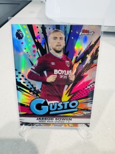 2026 Topps Finest Premier League Jarrod Bowen Gusto Multi Case hit SSP West Ham for sale on Ebay