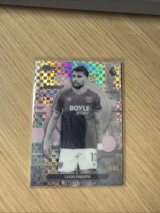 Topps Finest Premier League Lucas Paqueta /40 West Ham for sale on Ebay