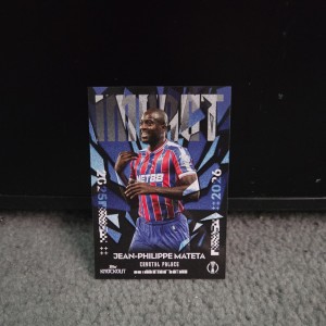 2025/26 Topps Knockout UCC - Jean-Philippe Mateta Crystal Palace for sale on Ebay