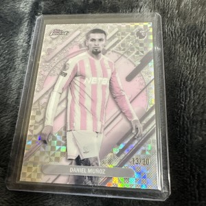 Topps Premier League Finest 2026 - Daniel Munoz 13/30 Crystal Palace for sale on Ebay