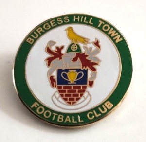 BURGESS HILL TOWN FC BADGE for sale on Ebay