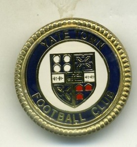 YATE TOWN FC BADGE for sale on Ebay