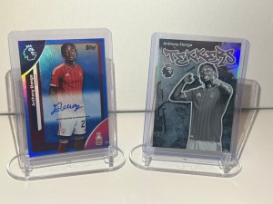Anthony Elanga Nott Forest X2 Bundle Topps Premier League 2025/26 Tekkers #d for sale on Ebay