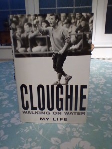 Brian Clough Walking on Water signed hardcover. derby county, nottingham forest for sale on Ebay