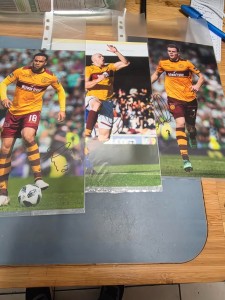 MOTHERWELL 20 ASSORTED SUGNED PHOTO'S 1990'S / 2000'S for sale on Ebay