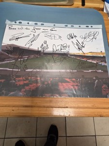 MOTHERWELL STADIUM PHOTO MULTI SIGNED for sale on Ebay