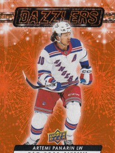 ARTEMI PANARIN 2023-24 Upper Deck Orange Dazzlers Parallel #DZ-76 Rangers for sale on Ebay