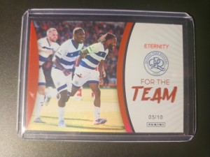 Panini EFL Eternity Queens Park Rangers QPR For The Team 5/10 for sale on Ebay