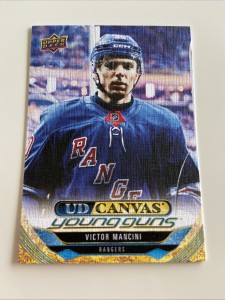 NHL Card-Victor Mancini-Young Guns Canvas-UD2 2024-25-Rangers for sale on Ebay