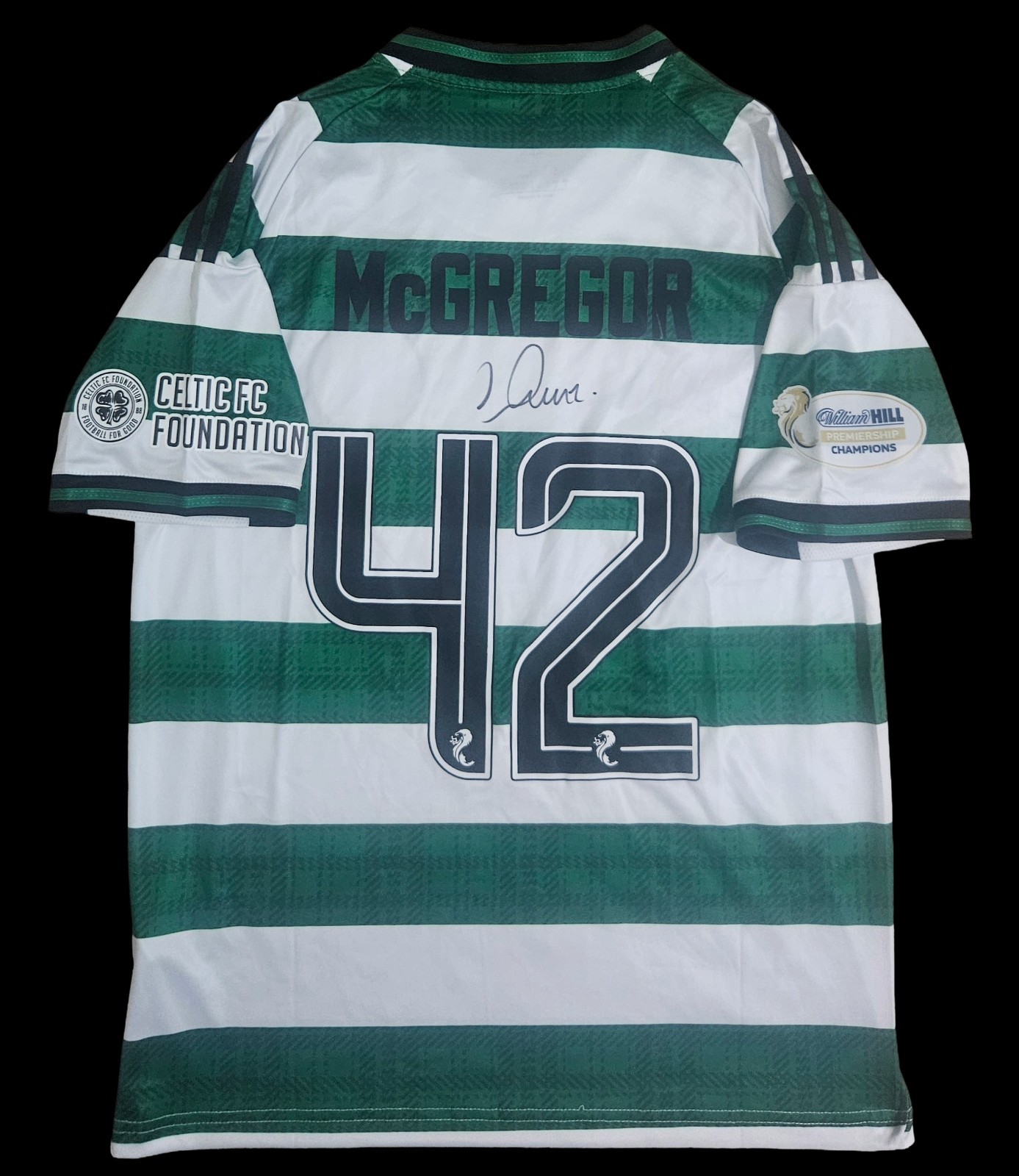 Callum McGregor Hand Signed Celtic 2025/26 Home Shirt Autograph - COA & PROOF for sale on Ebay