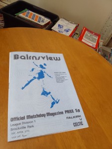 Falkirk v Celtic SCOTTISH LEAGUE Football Programme 27/04/1974 for sale on Ebay