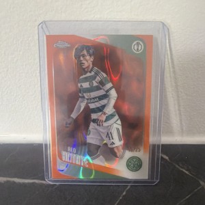 Topps Chrome UEFA 2026 Reo Hatate Celtic FC Orange Parallel /25 #40 for sale on Ebay