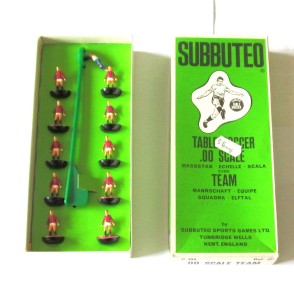 Vintage Subbuteo HW Team Ref 57 AC MILAN (Italy) in Numbered Label Box MINT VGC for sale on Ebay