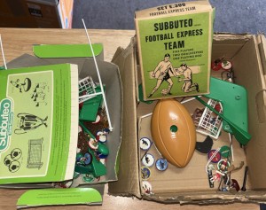 Job Lot Vintage Subbuteo Spares Rugby & Football for sale on Ebay