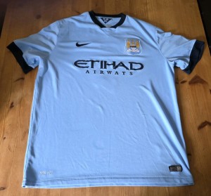 Manchester City 2014-15 Football Shirt XL for sale on Ebay