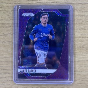 James Garner - Everton 2024-25 Panini Prizm Breakaway /25 Purple for sale on Ebay