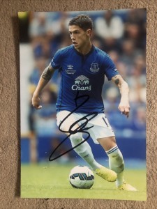 ex EVERTON & BOSNIA Midfielder MO BESIC  Signed Autograph Photo Size 12x8” for sale on Ebay