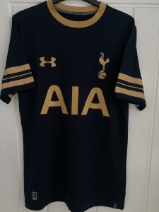 TOTTENHAM HOTSPUR UNDER ARMOUR 2016-2017 AWAY SHIRT SIZE SMALL MAN for sale on Ebay